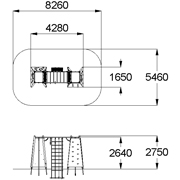 План-схема: 006337 - Детский спортивный комплекс