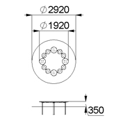 План-схема: 002452 - Дорожка «Малый круг»