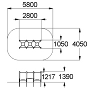 План-схема: 002465 - Детский игровой элемент