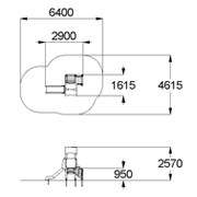 План-схема: 005145 - Детский игровой комплекс «Мини»