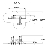 План-схема: 005282 - Детский игровой комплекс «Золотая рыбка»
