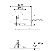 План-схема: 005423 - Детский игровой комплекс