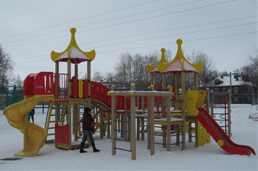 Детская площадка КСИЛ в г Архангельск — фото 1