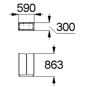 План-схема: 001330 - Урна