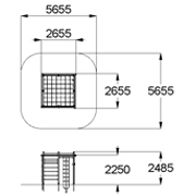 План-схема: 006305 - Детский спортивный комплекс