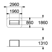 План-схема: 006602 - Ворота хоккейные