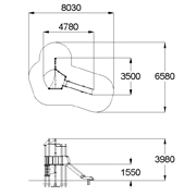 План-схема: 005501 - Детский игровой комплекс «Траектория»