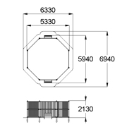 План-схема: 006690 - Арена для панна-футбола