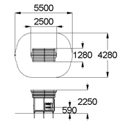 План-схема: 004349 - Домик-беседка