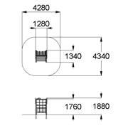 План-схема: 006171 - Детский спортивный комплекс
