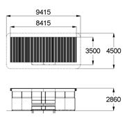 План-схема: 004391 - Теневой навес