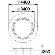 План-схема: 002453 - Дорожка «Большой круг»