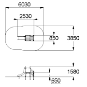План-схема: 005109 - Детский игровой комплекс «Мини»