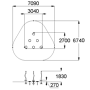 План-схема: 002470 - Детский игровой элемент