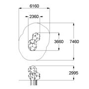 План-схема: 006330 - Детский спортивный комплекс «Додекаэдры»