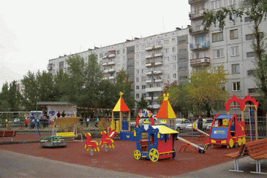 Детская площадка КСИЛ в г Новосибирск — фото 4