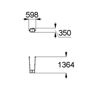 План-схема: 004961 - Подвеска качелей укороченная