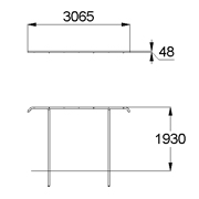 План-схема: 002750 - Стойка для сушки белья