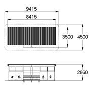 План-схема: 004391 - Теневой навес