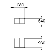 План-схема: 002701 - Стойка для парковки велосипедов