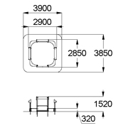 План-схема: 004260 - Песочный дворик без входной арки