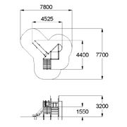 План-схема: OO5317 - Детский игровой комплекс | Архив