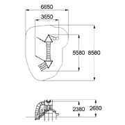 План-схема: 006406 - Детский спортивный комплекс «Каскад»