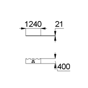 План-схема: 004298 - Декоративное ограждение «Крепость»