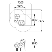 План-схема: 006331 - Детский спортивный комплекс «Додекаэдры»