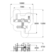План-схема: OO5422 - Детский игровой комплекс | Архив