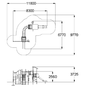План-схема: OO5484 - Детский игровой комплекс «Ларикс»