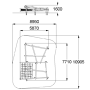План-схема: 006477 - Детский спортивный комплекс