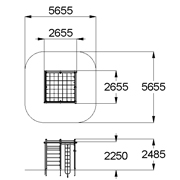 План-схема: 006303 - Детский спортивный комплекс