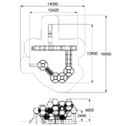 План-схема: 005594 - Детский игровой комплекс «Соты»