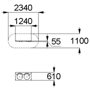 План-схема: 002522 - Игровая панель «Бабочки-рыбки»
