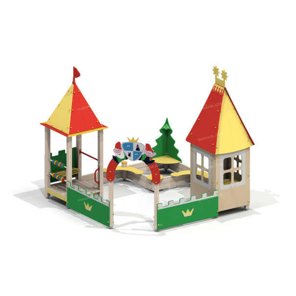 004268 - Песочный дворик «Белоснежка» - детальное фото