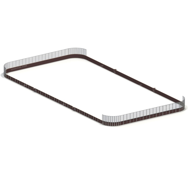 006701 - Хоккейная коробка окрашенная - детальное фото