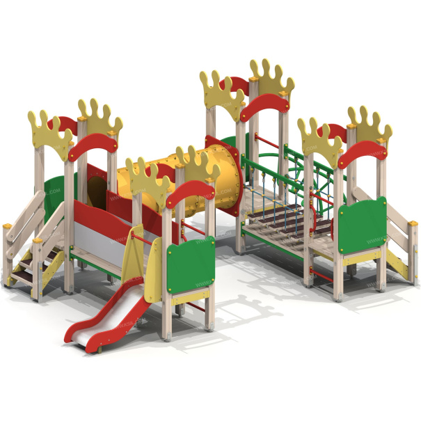 005155 - Детский игровой комплекс «Мини-королевство» - детальное фото