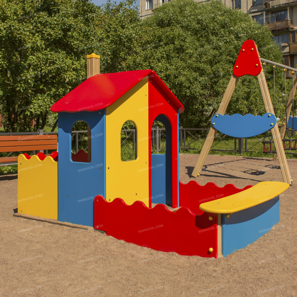 004326 - Домик с песочницей - фото пример 2