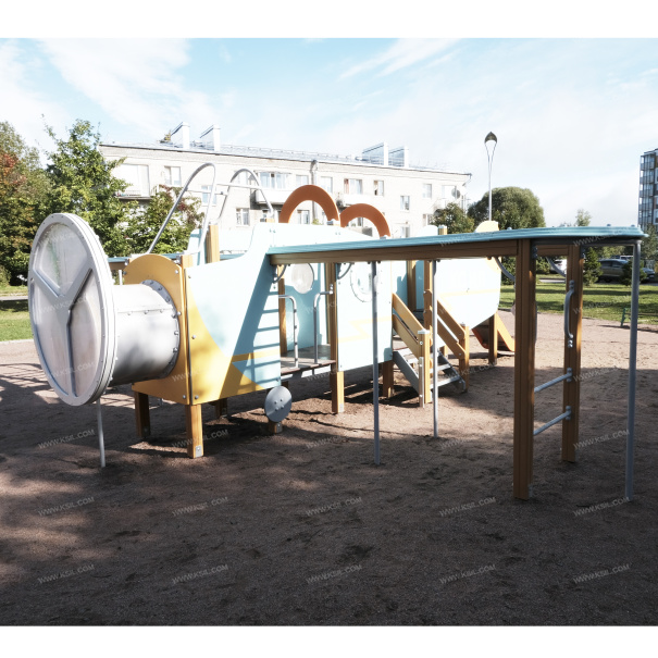 004435 - Детский игровой комплекс «Самолёт» - фото пример 7