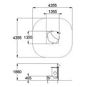 План-схема: 004253 - Песочница «Катерок»