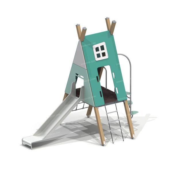 005428 - Детский игровой комплекс «Домики» - детальное фото