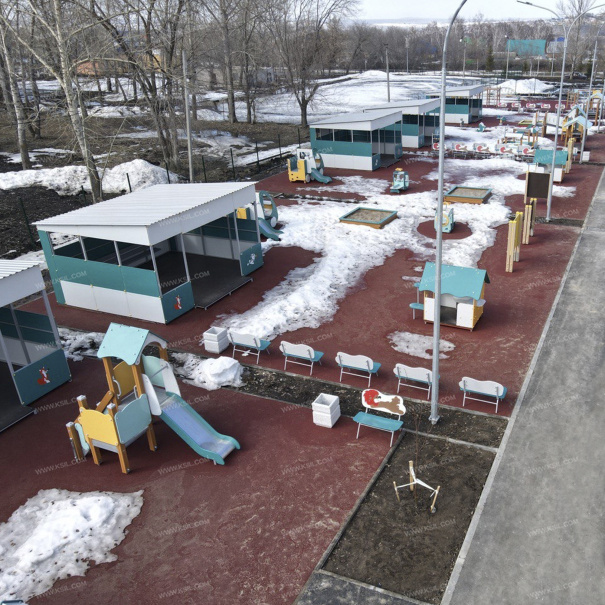 004390 - Теневой навес (фанерный пол) - фото пример 1