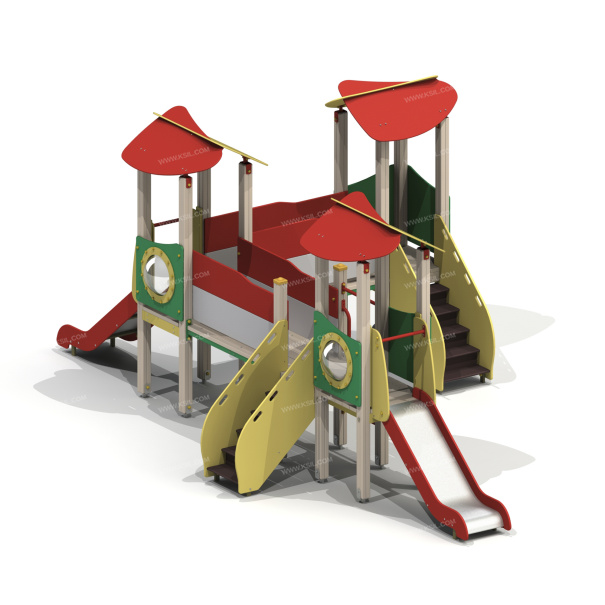 005128 - Детский игровой комплекс - детальное фото