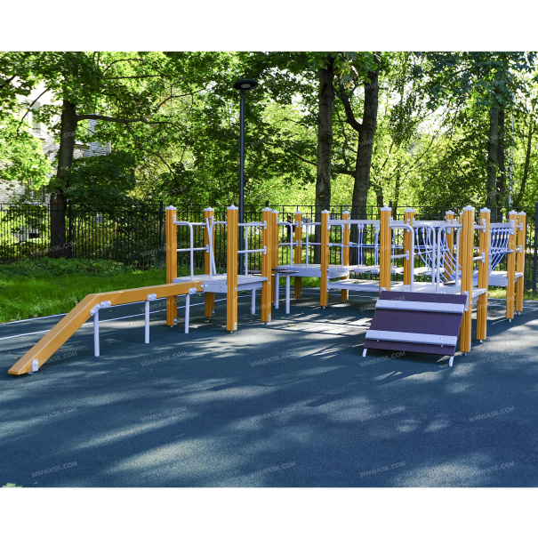 006318 - Детский спортивный комплекс «Мостики с переправой и бумом» - фото пример 3