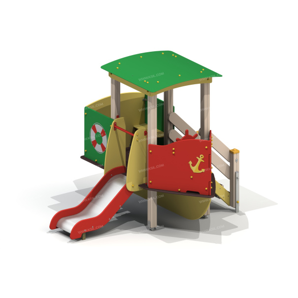 004428 - Детский игровой комплекс «Кораблик» - детальное фото