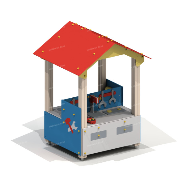 004375 - Мастерская-кухня с навесом - детальное фото