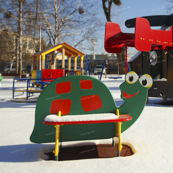 002406 - Скамейка детская «Черепаха» - фото пример 2