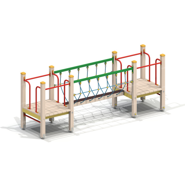 006317 - Детский спортивный комплекс «Мостики» - детальное фото