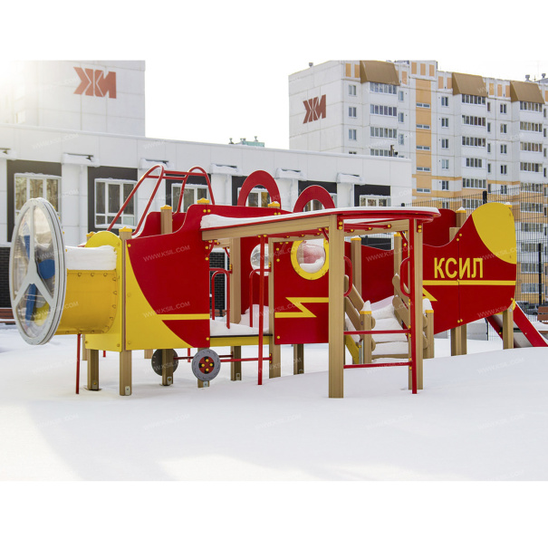 004435 - Детский игровой комплекс «Самолёт» - фото пример 4